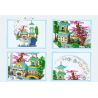 ZHEGAO LZ8284 8284 CUNG ĐIỆN QUẢNG HÁN bộ đồ chơi xếp lắp ráp ghép mô hình Arts & Crafts MOON PALACE 2946 khối