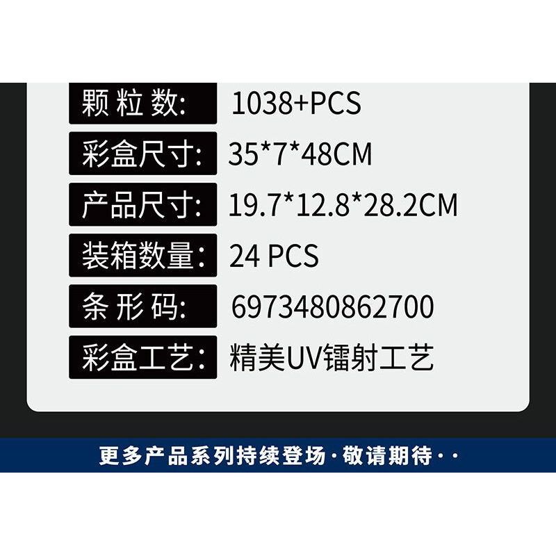 LEIBAO 8015 PHI HÀNH GIA CƠ KHÍ bộ đồ chơi xếp lắp ráp ghép mô hình OUTER SPACE ASTRONAUTS 1038 khối