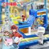 JIALE SPECIAL 32004 TẾ BÀO LÀM VIỆC NHÀ MÁY TIÊU HÓA THỨC ĂN CỦA DẠ DÀY bộ đồ chơi xếp lắp ráp ghép mô hình Movie & Game Phim Và Trò Chơi 1122 khối