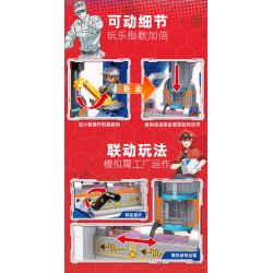 JIALE SPECIAL 32004 TẾ BÀO LÀM VIỆC NHÀ MÁY TIÊU HÓA THỨC ĂN CỦA DẠ DÀY bộ đồ chơi xếp lắp ráp ghép mô hình Movie & Game Phim Và Trò Chơi 1122 khối