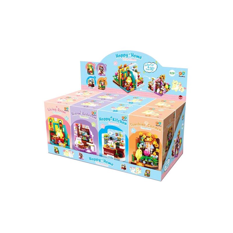 ZHEGAO 662039 GẤU VỪA CHỚM NỞ LOHAS NEST bộ đồ chơi xếp lắp ráp ghép mô hình 2292 khối