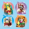 ZHEGAO 662039 GẤU VỪA CHỚM NỞ LOHAS NEST bộ đồ chơi xếp lắp ráp ghép mô hình 2292 khối