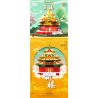 ZHEGAO 612048 KIẾN TRÚC XU HƯỚNG QUỐC GIA THÁP PHÁO bộ đồ chơi xếp lắp ráp ghép mô hình Architecture Công Trình Kiến Trúc