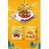 ZHEGAO 612048 KIẾN TRÚC XU HƯỚNG QUỐC GIA THÁP PHÁO bộ đồ chơi xếp lắp ráp ghép mô hình Architecture Công Trình Kiến Trúc