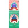 ZHEGAO 612049 KIẾN TRÚC XU HƯỚNG QUỐC GIA THIÊN ĐÀN bộ đồ chơi xếp lắp ráp ghép mô hình Architecture Công Trình Kiến Trúc