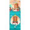 ZHEGAO 612050 KIẾN TRÚC XU HƯỚNG QUỐC GIA THÁP HẠC VÀNG bộ đồ chơi xếp lắp ráp ghép mô hình Architecture Công Trình Kiến Trúc