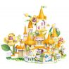 KEEPPLEY 34017 LÂU ĐÀI VƯỜN NUANYANG bộ đồ chơi xếp lắp ráp ghép mô hình Arts & Crafts 603 khối