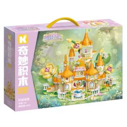 KEEPPLEY 34017 LÂU ĐÀI VƯỜN NUANYANG bộ đồ chơi xếp lắp ráp ghép mô hình Arts & Crafts 603 khối