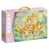 KEEPPLEY 34017 LÂU ĐÀI VƯỜN NUANYANG bộ đồ chơi xếp lắp ráp ghép mô hình Arts & Crafts 603 khối