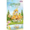KEEPPLEY 34017 LÂU ĐÀI VƯỜN NUANYANG bộ đồ chơi xếp lắp ráp ghép mô hình Arts & Crafts 603 khối