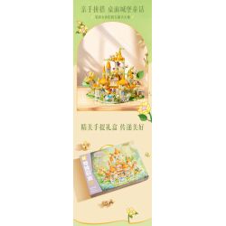 KEEPPLEY 34017 LÂU ĐÀI VƯỜN NUANYANG bộ đồ chơi xếp lắp ráp ghép mô hình Arts & Crafts 603 khối