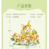 KEEPPLEY 34017 LÂU ĐÀI VƯỜN NUANYANG bộ đồ chơi xếp lắp ráp ghép mô hình Arts & Crafts 603 khối