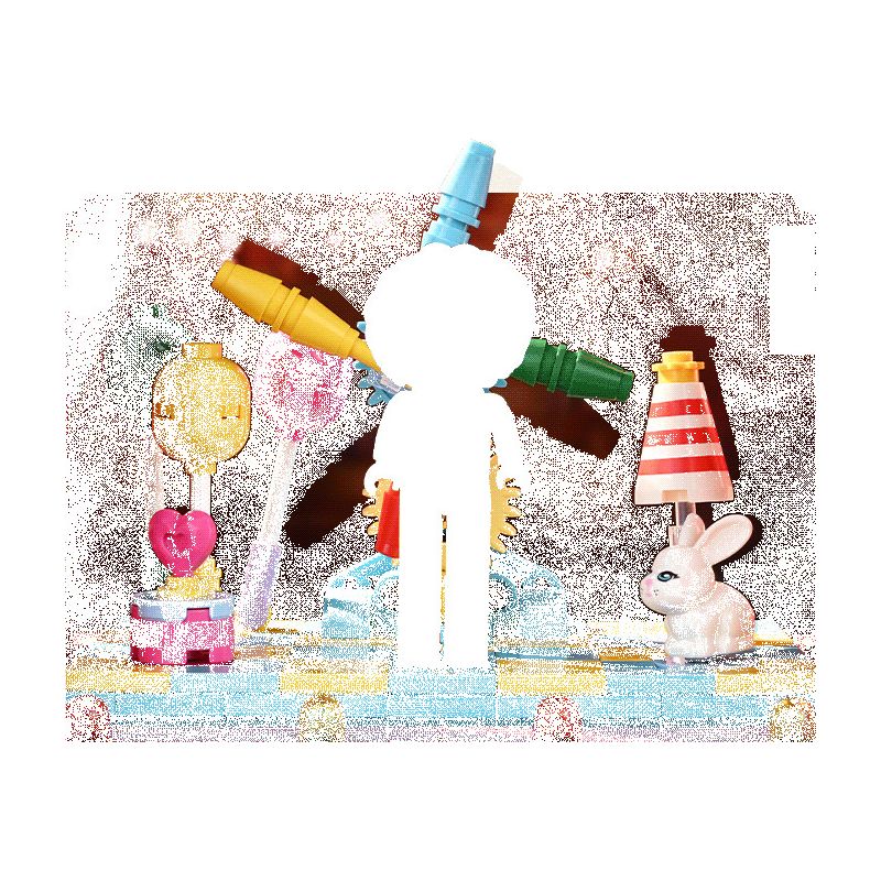 KEEPPLEY K21302 21302 BẠN CÙNG LỚP CHU RẠP XIẾC ẢO THUẬT bộ đồ chơi xếp lắp ráp ghép mô hình CHOUCHOU