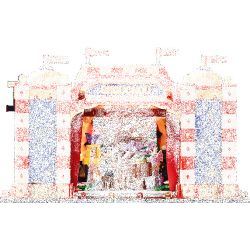 KEEPPLEY K21302 21302 BẠN CÙNG LỚP CHU RẠP XIẾC ẢO THUẬT bộ đồ chơi xếp lắp ráp ghép mô hình CHOUCHOU