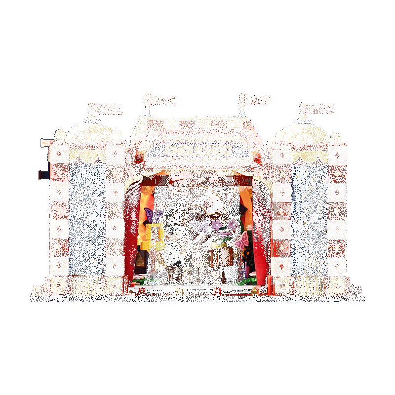 KEEPPLEY K21302 21302 BẠN CÙNG LỚP CHU RẠP XIẾC ẢO THUẬT bộ đồ chơi xếp lắp ráp ghép mô hình CHOUCHOU