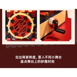 KEEPPLEY K21302 21302 BẠN CÙNG LỚP CHU RẠP XIẾC ẢO THUẬT bộ đồ chơi xếp lắp ráp ghép mô hình CHOUCHOU