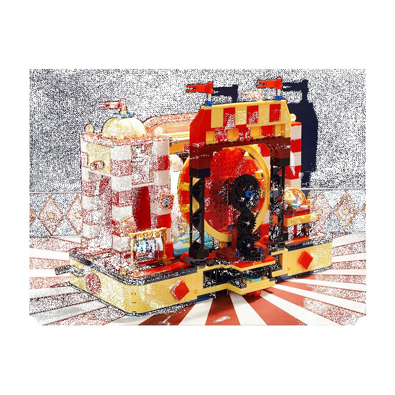 KEEPPLEY K21302 21302 BẠN CÙNG LỚP CHU RẠP XIẾC ẢO THUẬT bộ đồ chơi xếp lắp ráp ghép mô hình CHOUCHOU