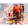 KEEPPLEY K21302 21302 BẠN CÙNG LỚP CHU RẠP XIẾC ẢO THUẬT bộ đồ chơi xếp lắp ráp ghép mô hình CHOUCHOU