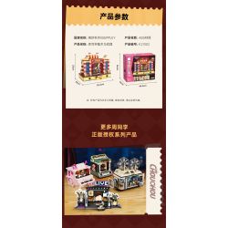 KEEPPLEY K21302 21302 BẠN CÙNG LỚP CHU RẠP XIẾC ẢO THUẬT bộ đồ chơi xếp lắp ráp ghép mô hình CHOUCHOU