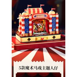 KEEPPLEY K21302 21302 BẠN CÙNG LỚP CHU RẠP XIẾC ẢO THUẬT bộ đồ chơi xếp lắp ráp ghép mô hình CHOUCHOU