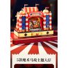 KEEPPLEY K21302 21302 BẠN CÙNG LỚP CHU RẠP XIẾC ẢO THUẬT bộ đồ chơi xếp lắp ráp ghép mô hình CHOUCHOU