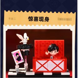 KEEPPLEY K21302 21302 BẠN CÙNG LỚP CHU RẠP XIẾC ẢO THUẬT bộ đồ chơi xếp lắp ráp ghép mô hình CHOUCHOU