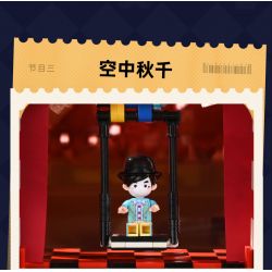 KEEPPLEY K21302 21302 BẠN CÙNG LỚP CHU RẠP XIẾC ẢO THUẬT bộ đồ chơi xếp lắp ráp ghép mô hình CHOUCHOU