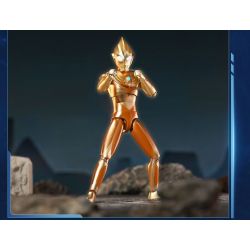 KEEPPLEY 75241 ULTRAMAN SIÊU GIÁP VÀNG TẶNG ÁNH SÁNG TỎA bộ đồ chơi xếp lắp ráp ghép mô hình Movie & Game Phim Và Trò Chơi