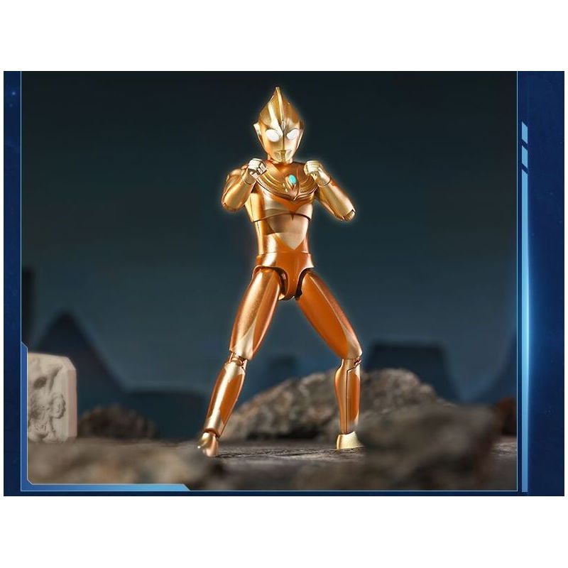 KEEPPLEY 75241 ULTRAMAN SIÊU GIÁP VÀNG TẶNG ÁNH SÁNG TỎA bộ đồ chơi xếp lắp ráp ghép mô hình Movie & Game Phim Và Trò Chơi