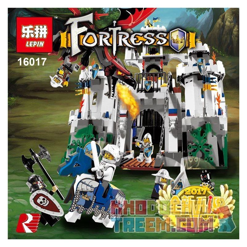 LEPIN 16017 Xếp hình kiểu Lego CASTLE King's Castle Siege King Castle's ...