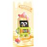 WEILE CREATION 2175 DESSERT INN GẶP GỠ VỚI BỘT KHOAI MÔN bộ đồ chơi xếp lắp ráp ghép mô hình ICE CREAM 623 khối