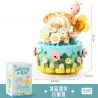 GEKKOSHA 802030 BÁNH BẬP BÊNH THÚ CƯNG DỄ THƯƠNG CHÚ CHÓ NHỎ NGỰC DÀY MÀU XANH BĂNG GIÁ bộ đồ chơi xếp lắp ráp ghép mô hình Arts & Crafts SHAKE