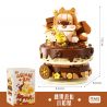 GEKKOSHA 802031 BÁNH LẮC THÚ CƯNG DỄ THƯƠNG SÓC HẠT DẺ bộ đồ chơi xếp lắp ráp ghép mô hình Arts & Crafts SHAKE