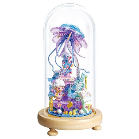 GEKKOSHA 804238 GIẤC MƠ BIỂN SÂU BẢN TÌNH CA bộ đồ chơi xếp lắp ráp ghép mô hình Arts & Crafts THE RECITAL