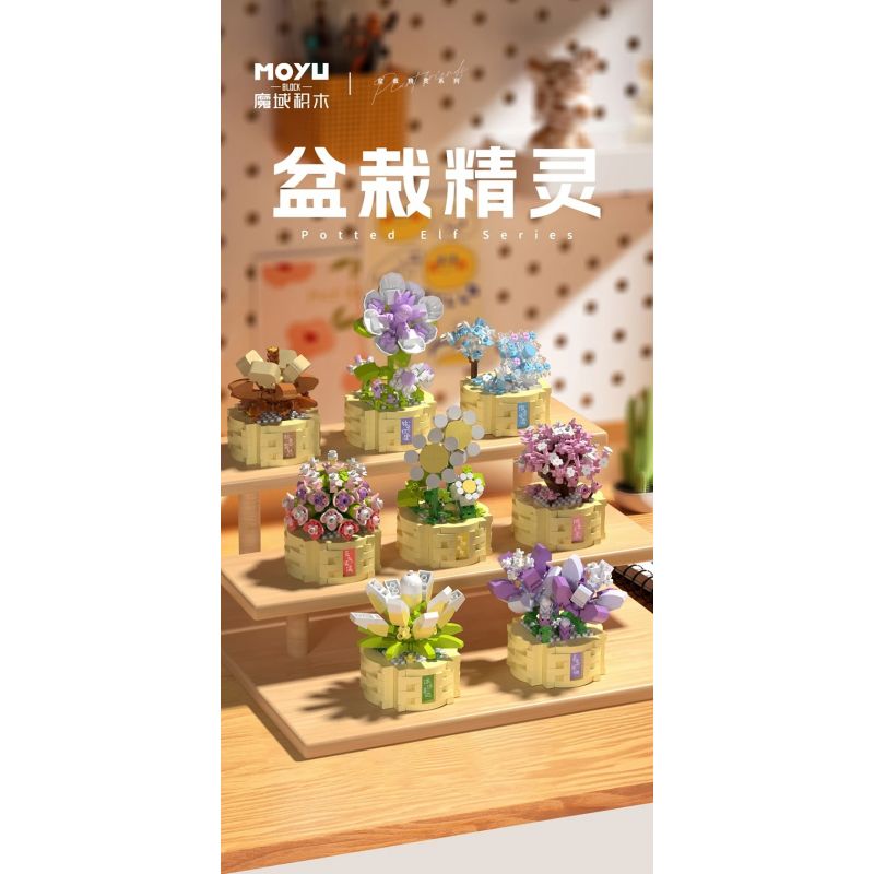 MOYU BLOCK MY97141 97141 YÊU TINH TRONG CHẬU TRÀN ĐẦY NĂNG LƯỢNG bộ đồ chơi xếp lắp ráp ghép mô hình Creator Sáng Tạo 282 khối MOYU BLOCK MY97141 97141 YÊU TINH TRONG CHẬU TRÀN ĐẦY NĂNG LƯỢNG bộ đồ chơi xếp lắp ráp ghép mô hình Creator Sáng Tạo 282 khối