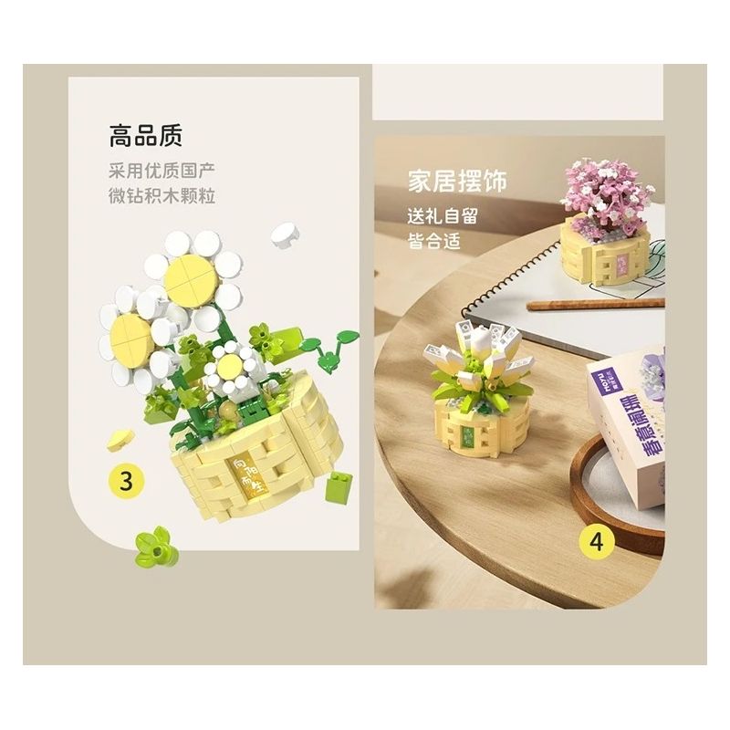 MOYU BLOCK MY97143 97143 YÊU TINH TRONG CHẬU ĐÀO YAOYAO bộ đồ chơi xếp lắp ráp ghép mô hình Creator Sáng Tạo 284 khối MOYU BLOCK MY97143 97143 YÊU TINH TRONG CHẬU ĐÀO YAOYAO bộ đồ chơi xếp lắp ráp ghép mô hình Creator Sáng Tạo 284 khối