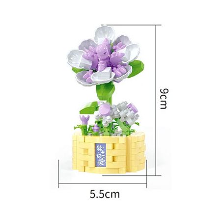 MOYU BLOCK MY97144 97144 YÊU TINH TRONG CHẬU LỜI HỨA CỦA HOA HUỆ THUNG LŨNG bộ đồ chơi xếp lắp ráp ghép mô hình Creator Sáng Tạo 274 khối