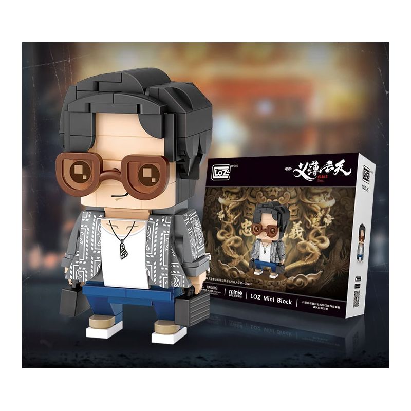 LOZ 1400-36 "ZHAZHI 3 YI BO YUNTIAN" AH HUA bộ đồ chơi xếp lắp ráp ghép mô hình Movie & Game Phim Và Trò Chơi