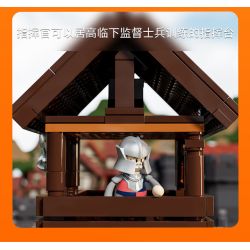 LUMIBRICKS FUNWHOLE F9048 9048 THỜI TRUNG CỔ SÂN TẬP BINH SĨ bộ đồ chơi xếp lắp ráp ghép mô hình Medieval Castle Chiến Tranh Trung Cổ 964 khối