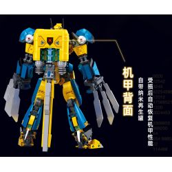 SLUBAN M38-B1298 B1298 1298 M38B1298 38-B1298 BẬC THẦY CƠ KHÍ MECHA NGƯỜI SÓI ƯU TÚ bộ đồ chơi xếp lắp ráp ghép mô hình 525 khối