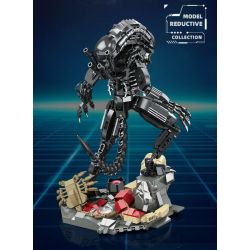 JIESTAR JJ9154 9154 CHIẾN ĐẤU VỚI NGƯỜI NGOÀI HÀNH TINH bộ đồ chơi xếp lắp ráp ghép mô hình XENOMORPH 882 khối