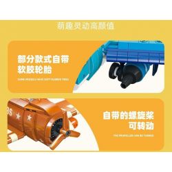 JIESTAR 58273 MÁY BAY ĐỔ BỘ ACK-62 bộ đồ chơi xếp lắp ráp ghép mô hình Military Army Quân Sự Bộ Đội 298 khối