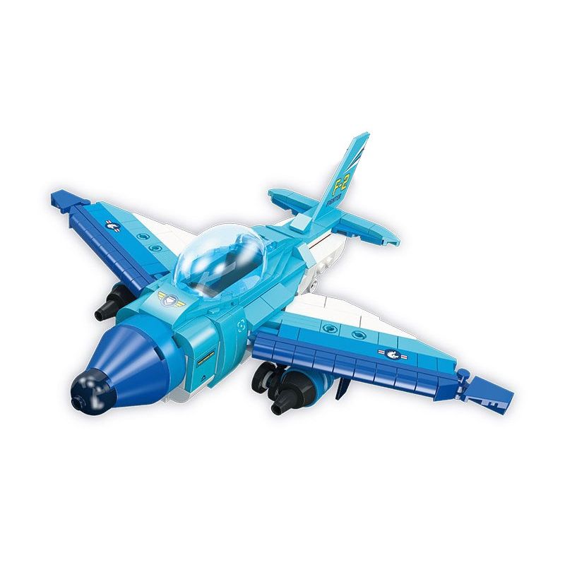 JIESTAR 58274 non Lego MÁY BAY CHIẾN ĐẤU F-2 bộ đồ chơi xếp lắp ráp ghép mô hình Military Army Quân Sự Bộ Đội 262 khối