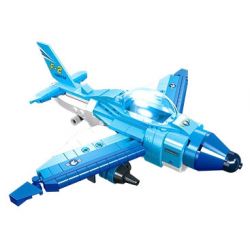 JIESTAR 58274 MÁY BAY CHIẾN ĐẤU F-2 bộ đồ chơi xếp lắp ráp ghép mô hình Military Army Quân Sự Bộ Đội 262 khối