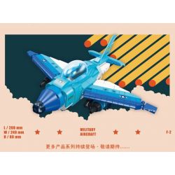JIESTAR 58274 MÁY BAY CHIẾN ĐẤU F-2 bộ đồ chơi xếp lắp ráp ghép mô hình Military Army Quân Sự Bộ Đội 262 khối