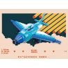 JIESTAR 58274 MÁY BAY CHIẾN ĐẤU F-2 bộ đồ chơi xếp lắp ráp ghép mô hình Military Army Quân Sự Bộ Đội 262 khối