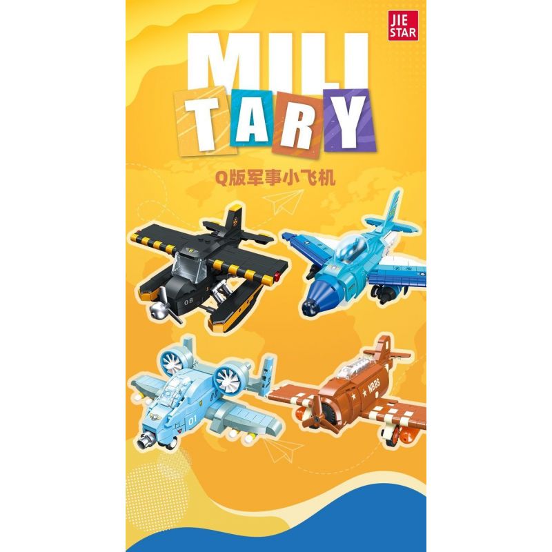 JIESTAR 58274 MÁY BAY CHIẾN ĐẤU F-2 bộ đồ chơi xếp lắp ráp ghép mô hình Military Army Quân Sự Bộ Đội 262 khối