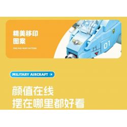 JIESTAR 58274 MÁY BAY CHIẾN ĐẤU F-2 bộ đồ chơi xếp lắp ráp ghép mô hình Military Army Quân Sự Bộ Đội 262 khối