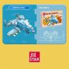 JIESTAR 58274 MÁY BAY CHIẾN ĐẤU F-2 bộ đồ chơi xếp lắp ráp ghép mô hình Military Army Quân Sự Bộ Đội 262 khối