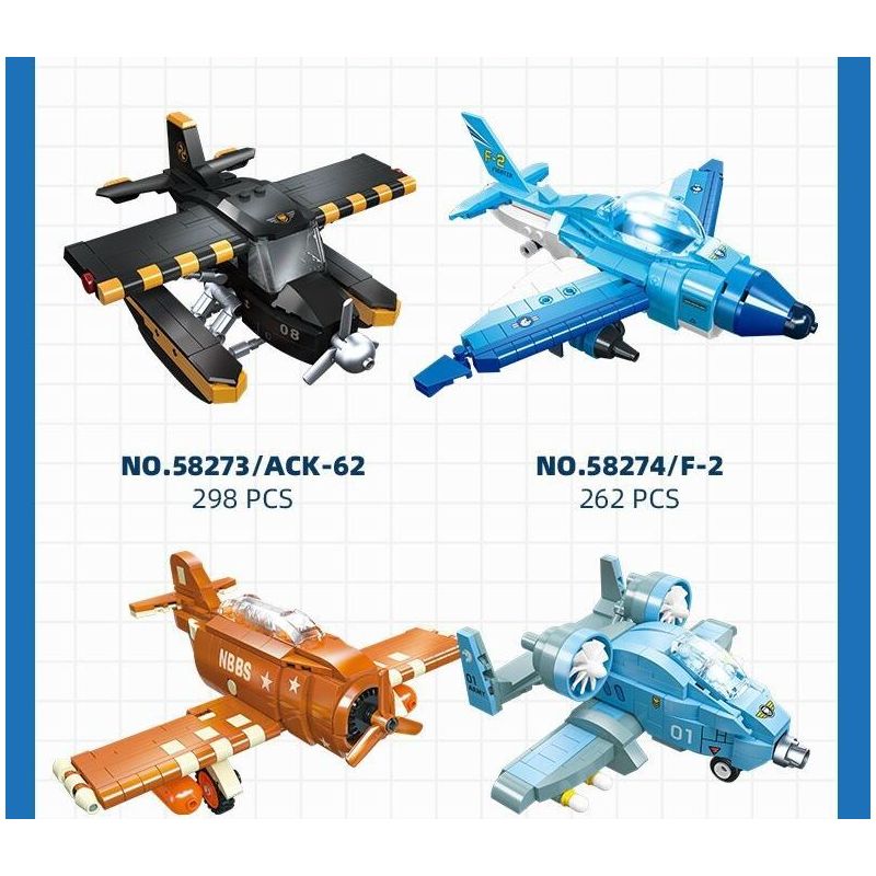 JIESTAR 58276 MÁY BAY TẤN CÔNG A-10 bộ đồ chơi xếp lắp ráp ghép mô hình Military Army Quân Sự Bộ Đội 271 khối